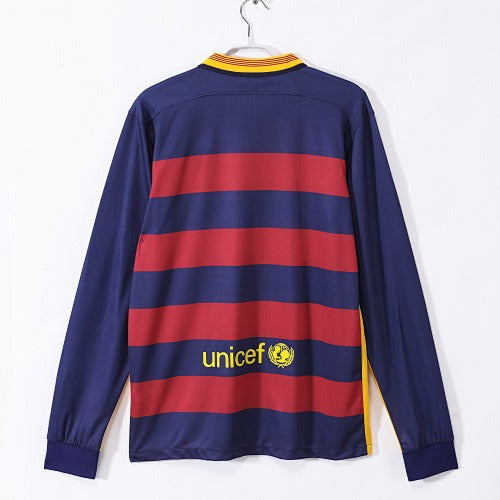 Long sleeves: Barcelona Retro 2015/16 Home