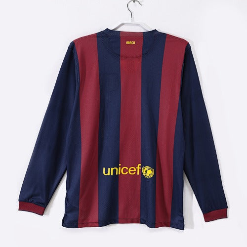 Mangas largas: Barcelona Retro 2014/15 Local