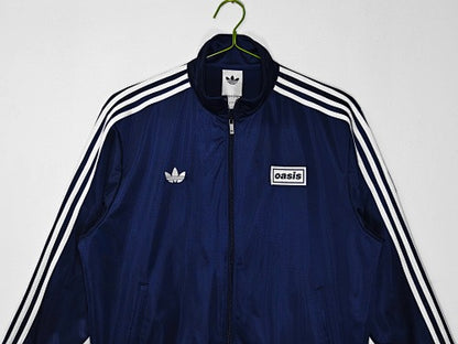 Camiseta deportiva Adidas x Oasis Touring Flamebird, azul real