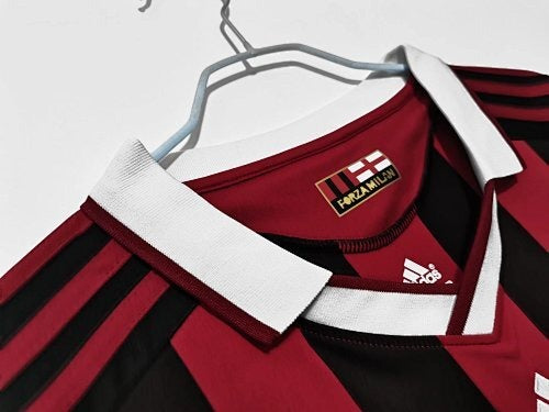 Long sleeves: AC Milan Retro 2009/10 Home