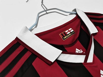 Long sleeves: AC Milan Retro 2009/10 Home
