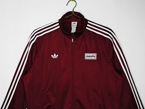 Jacket esportiva x Oasis Touring Flamebird Blusa Borgonha