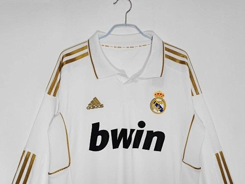 Long sleeves: Real Madrid Retro 2011/12 Home