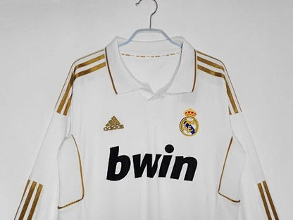 Long sleeves: Real Madrid Retro 2011/12 Home