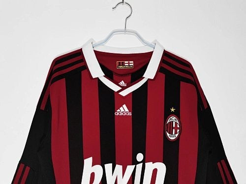 Long sleeves: AC Milan Retro 2009/10 Home