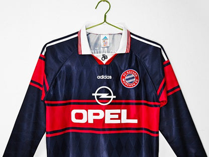 Camiseta de manga larga: Bayern Retro 1997/99 Local