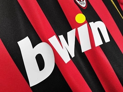 Long sleeves: AC Milan Retro 2006/07 Home