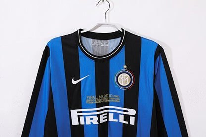Camiseta de manga larga: Inter de Milán Retro 2009/10 Local