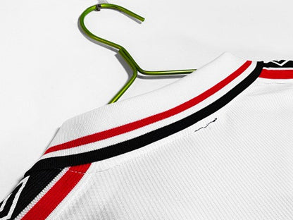 Mangas longas: Manchester United Branco Retro 1998/99
