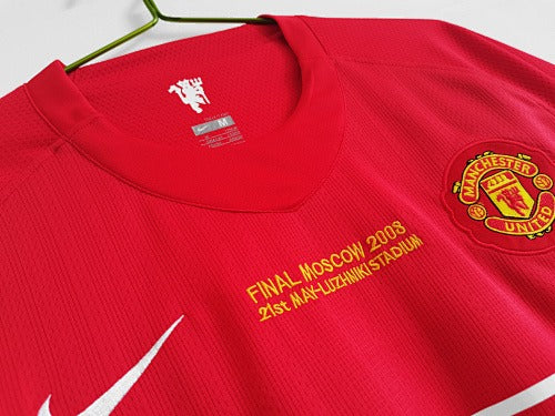 Long sleeve: Manchester United Champions League Retro 2007/08 Home