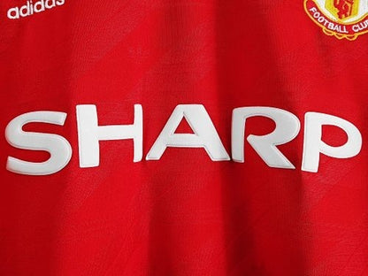 Long Sleeves: Manchester United Retro 1986/88 Home