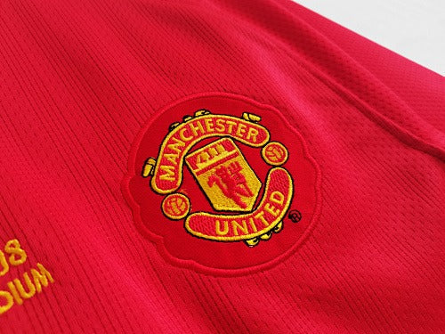 Long sleeve: Manchester United Champions League Retro 2007/08 Home