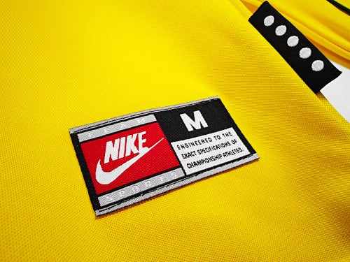 Long sleeves: Brazil Retro 1998 Home