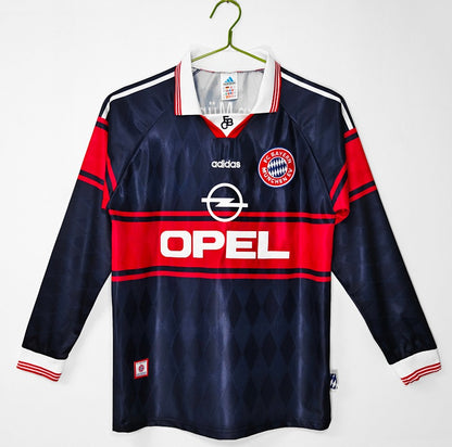 Camiseta de manga larga: Bayern Retro 1997/99 Local