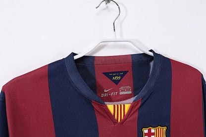 Mangas largas: Barcelona Retro 2014/15 Local