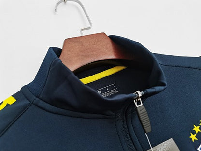 Brazil Retro Blue Coat 2022/23