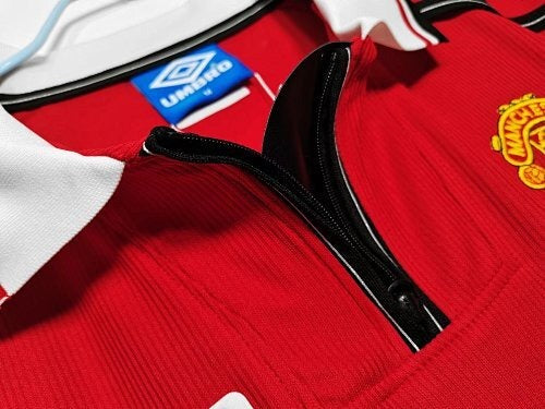 Long sleeve: Manchester United Retro 1998/99 Home
