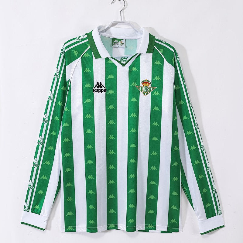 Long sleeves: Betis Retro 1995/97 Home