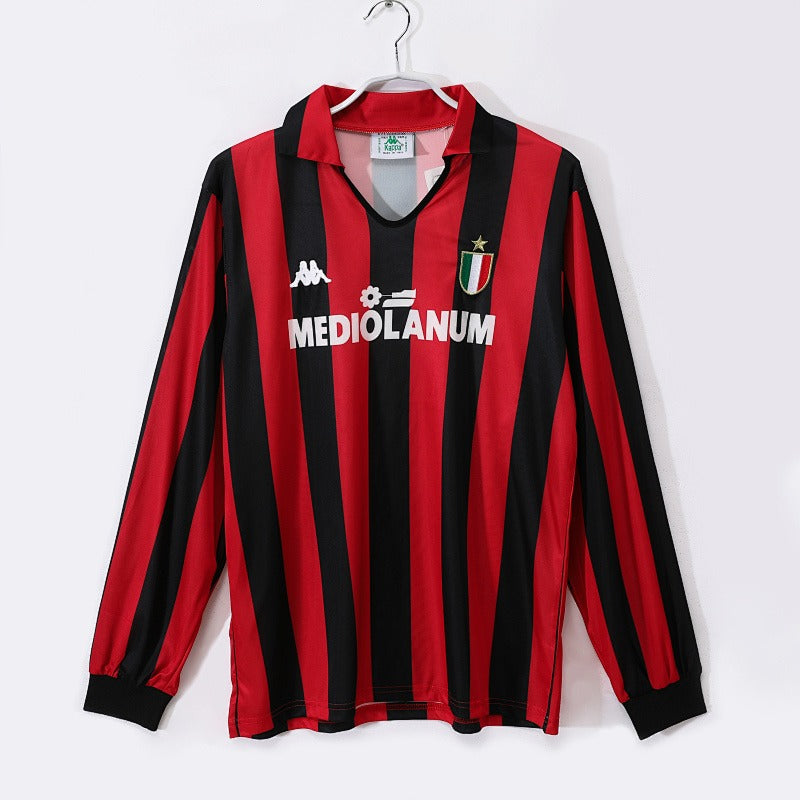 Mangas largas: AC Retro 1988/89 Home