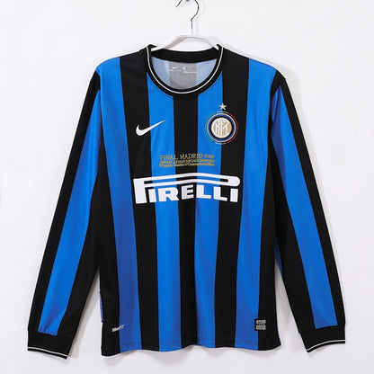 Camiseta de manga larga: Inter de Milán Retro 2009/10 Local