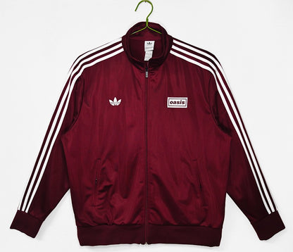 Jacket esportiva x Oasis Touring Flamebird Blusa Borgonha