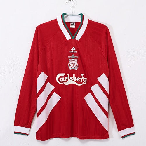 Mangas longas: Liverpool Retro 1993/95 Home