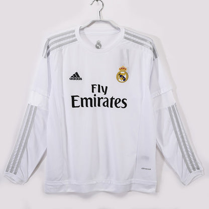 Mangas largas: Real Madrid Retro 2015/16 Local