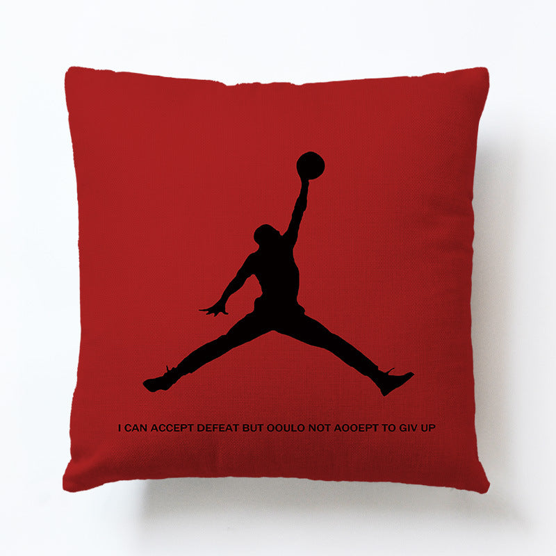 World European Football Cup Flag Club Decoration Living Room Sofa Cushion Linen Pillow Cover Sales