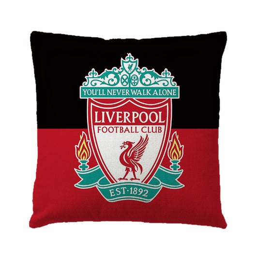 World European Football Cup Flag Club Decoration Living Room Sofa Cushion Linen Pillow Cover Sales