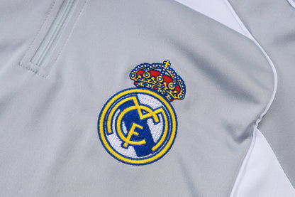 Conjunto de entrenamiento del Real Madrid - Gris - Invierno