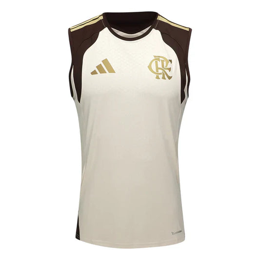Tank Top Flamengo Training 2026 - Beige