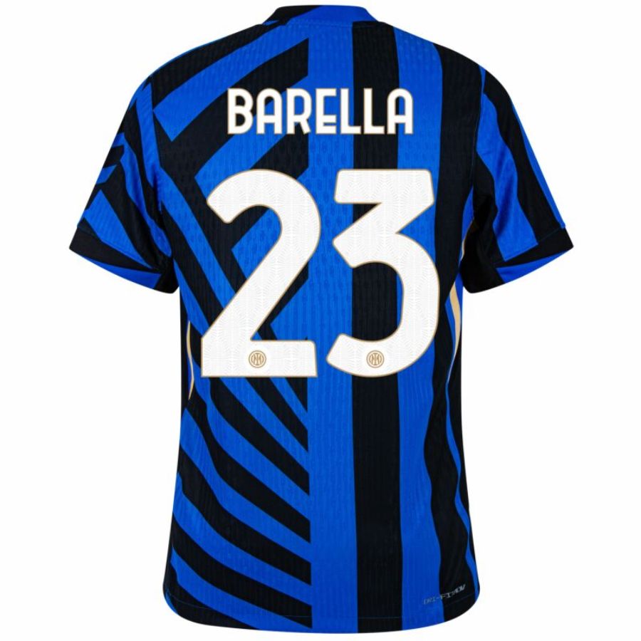 Inter Milan Home 2024/25 Patches UCL UEFA Foundation (Official Printing)