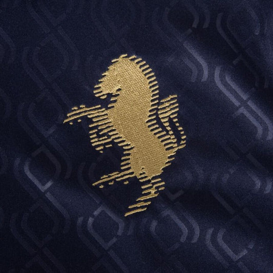 Juventus Third 2024/25 Patches UCL UEFA Foundation (Official Printing)