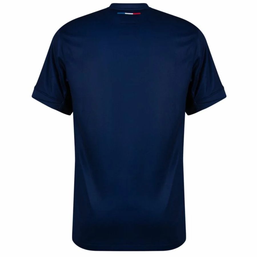 Paris Saint-Germain Kvaratskhelia 7 Fan Jersey Home 2024/25 Patches UCL UEFA Foundation (Official Printing)