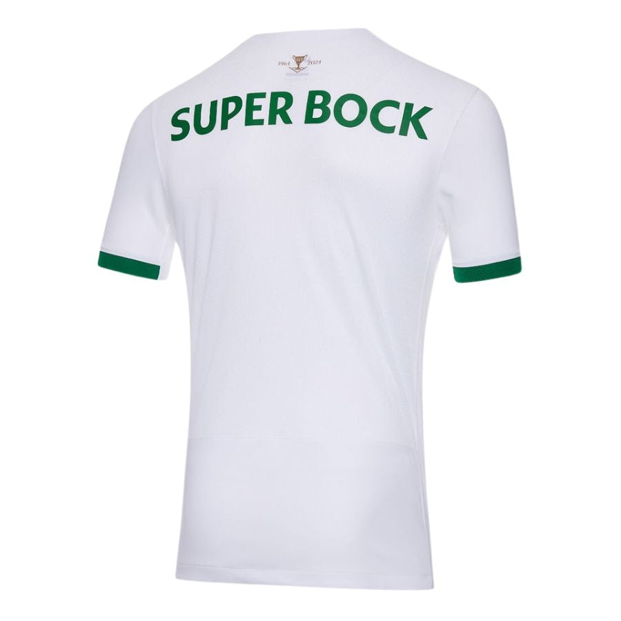 Sporting CP Fan Jersey Away 2024/25 Patches UCL UEFA Foundation (Official Printing)