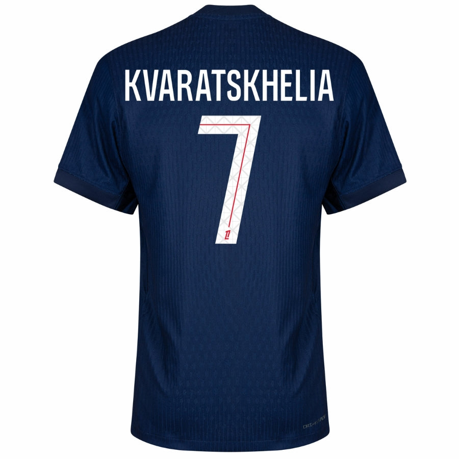 PSG Kvaratskhelia 7 Home 2025/26 Dri-Fit ADV Match - Player Version [Slim Fit]