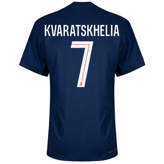 PSG Kvaratskhelia 7 Home 2025/26 Dri-Fit ADV Match - Player Version [Slim Fit]