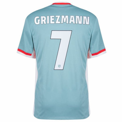 Atlético Madrid Away Fan Jersey 2024/25 Patches UCL UEFA Foundation (Official Printing)