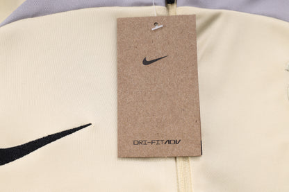 Kit de Treino Tottenham - Conjunto Manga Longa Marrom Amarelado