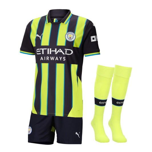 Kids KIT Manchester City Away Jersey 2024/25
