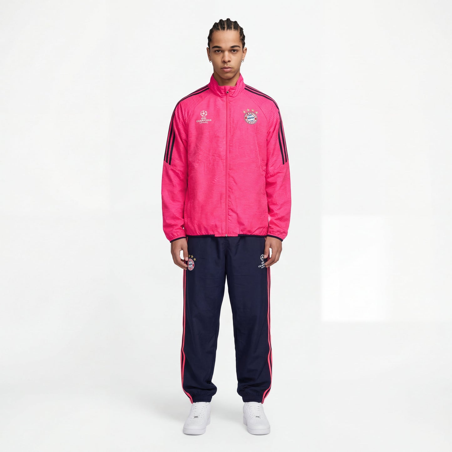 x FC Bayern CL Vintage Jacket 2015/16