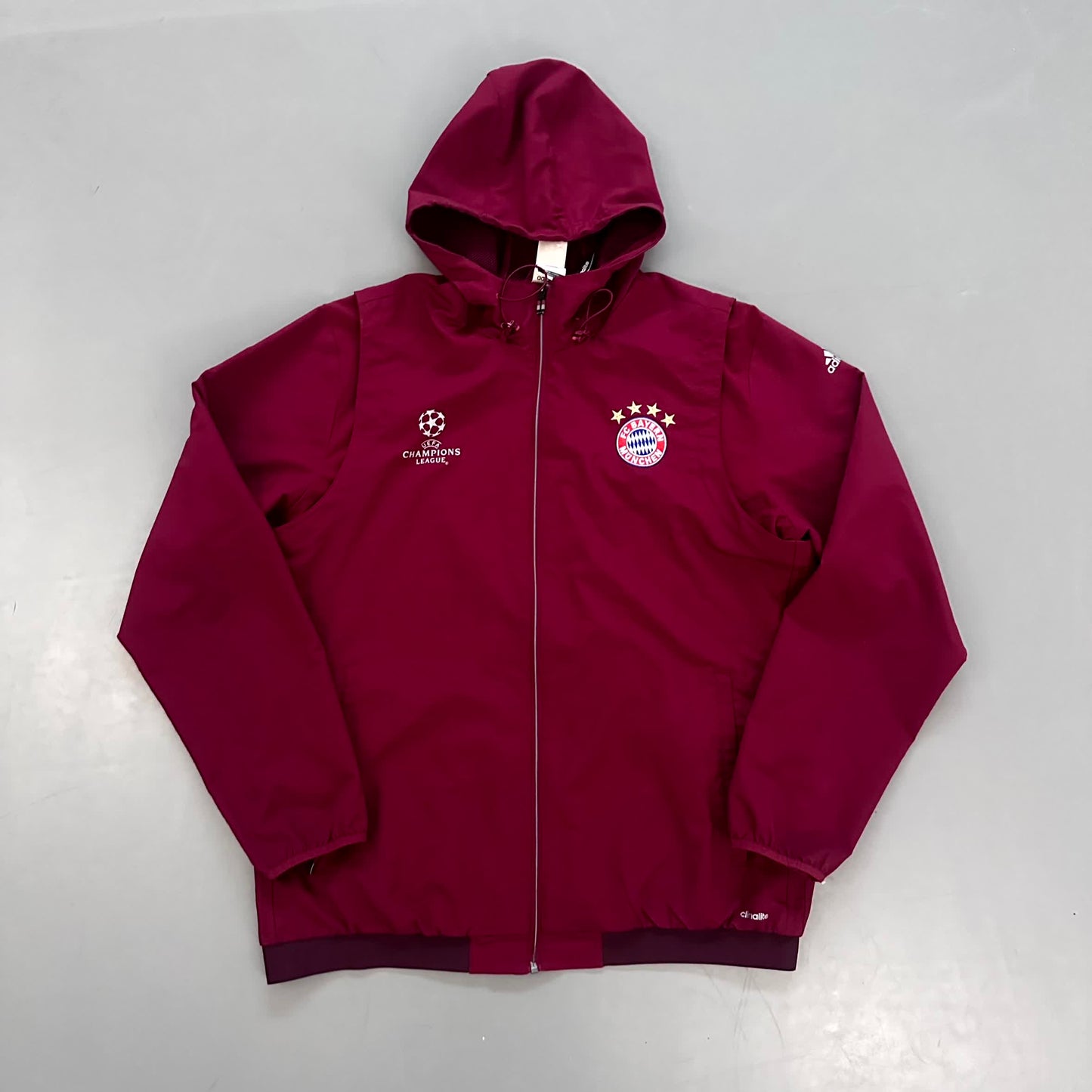 x FC Bayern München CL Vintage Jacket 2016/17
