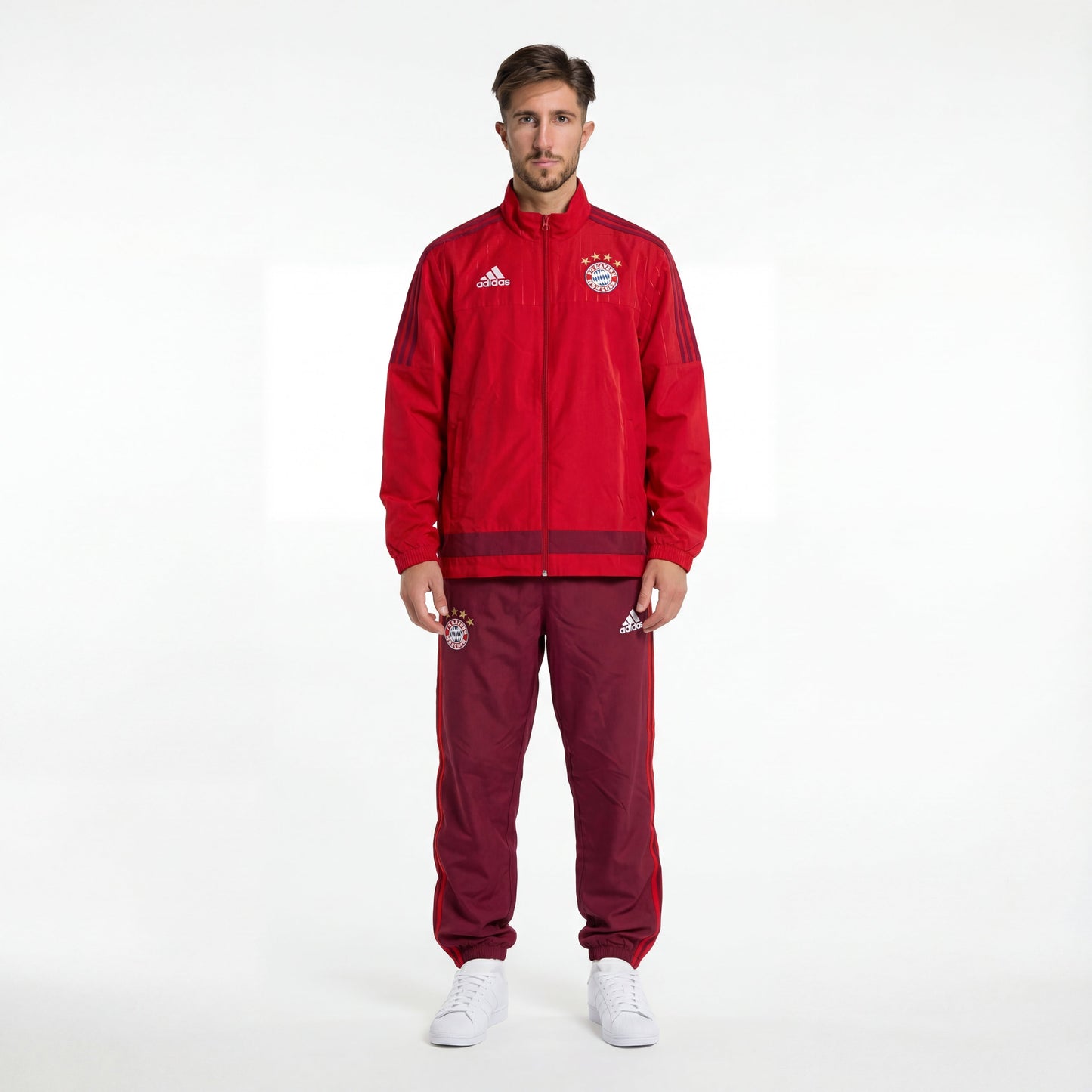 x FC Bayern Vintage Jacket 2015/16