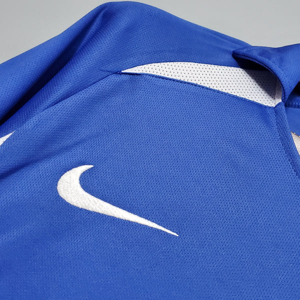 Brazil 2002 II Away Jersey - Retro Version
