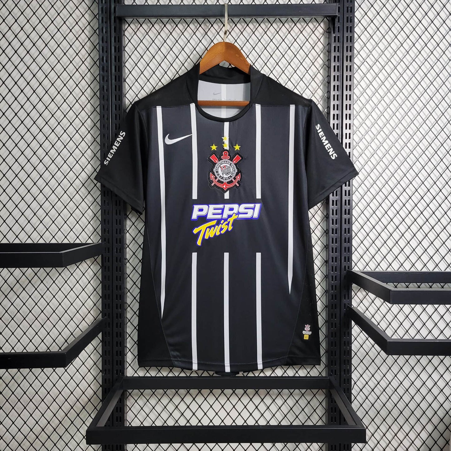 Corinthians 2004 II Away Jersey - Retro Version