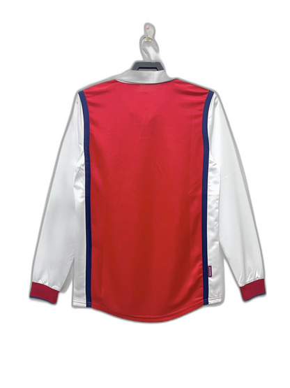Arsenal 1998 I Home Jersey - Long Sleeve Retro Version