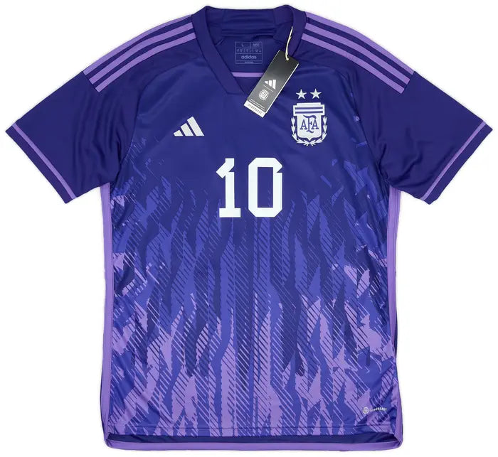 2022-23 Argentina Away Shirt #10