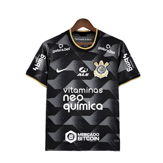 Corinthians 22/23 II Away Jersey - All Sponsors - Fan Version