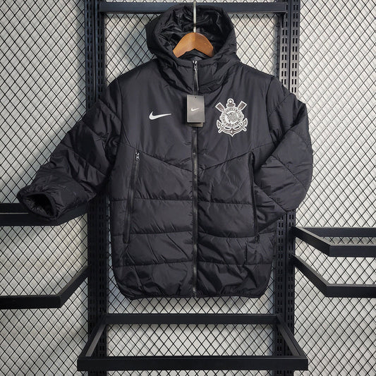 Puffer Jacket Corinthians- Preto