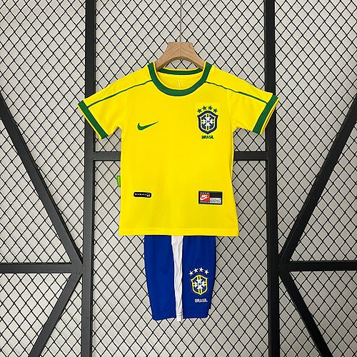Brasil 1998 retrô infantil - DA Sports Oficial